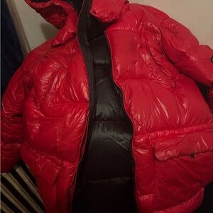 kids Red Puffer Jacket